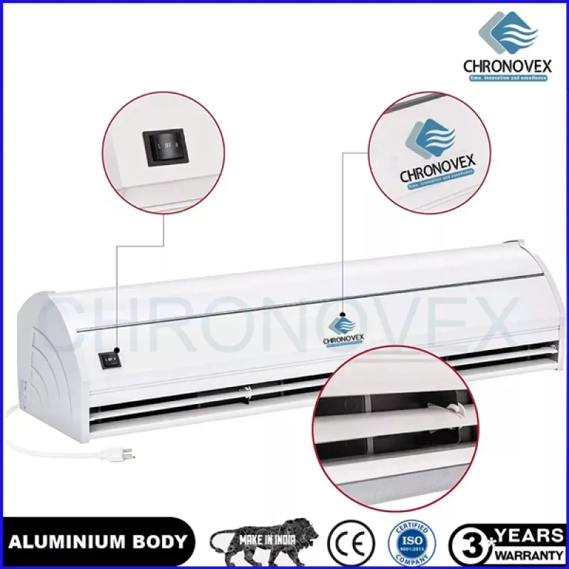 AERSTER 1 Meter Aluminium Body Commercial Air Curtain